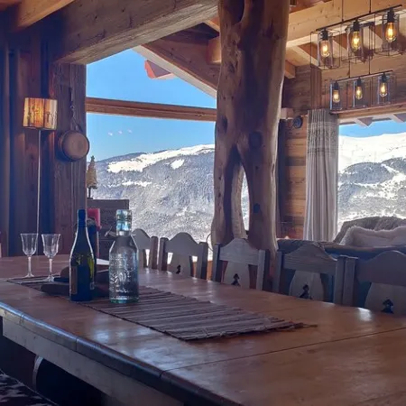 Les Mélèzes - Very beautiful Chalet 200m from the slopes of La Plagne - 12-15 pers.