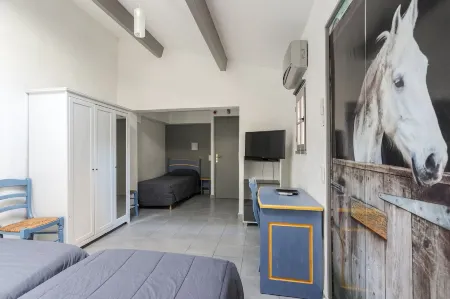 Hotel les Palmiers En Camargue