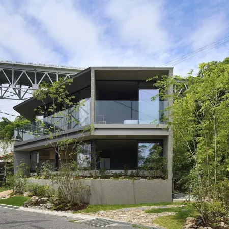 Seaside Villa Seen Deep Sea