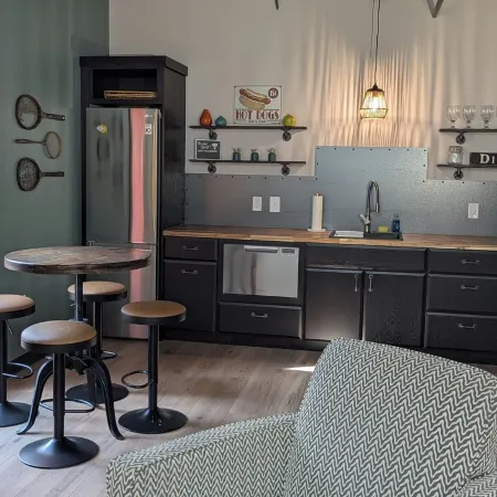 Downtown loft w/ game theme