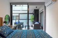 Nuevo Pocitos Apartmento Lujo w/King Beds, 3 Smart TVs, W/D, WiFi, Rooftop Pool. Hotels in 