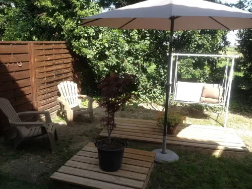 Duplex T2 rent in a private farmhouse