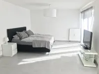 Modern, apartment SchalkeArena / Movie Park vacation apartment Hoteles en Gladbeck