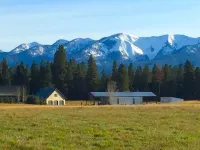 Guest house, Proctor Studios, at Stepping Stone Retreat Hotels in Bigfork