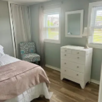 Coastal Plum Island Cottage Steps From Beach