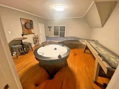 Direct ATV street approved access- no loading/unloading, game room, & a hot tub!