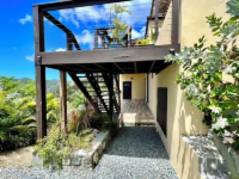 Big Views Over the Private Pool from this Simple Modern Getaway