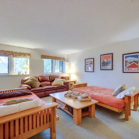 Ski-in Condo w/ Hot Tub on Burke Mtn Slopes!