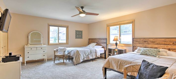 Cozy DAM Lake Escape w/ Dock, Yard & Water Access! Hotels in Oneida County
