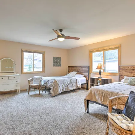 Cozy DAM Lake Escape w/ Dock, Yard & Water Access!