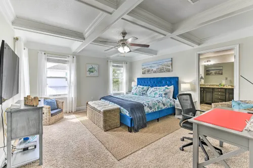 Half Mi to Inlet Beach: Home w/ Grill & Fire Pit - Beach