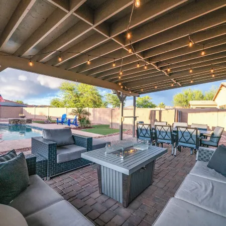 Pool & Patio: Family-Friendly Goodyear Home!