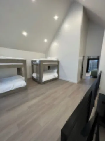 Modern Scandinavian cabin steps from the slopes.  Ski- in-Ski- out with Jacuzzi