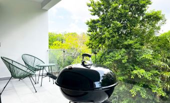 Modern Condo Jungle Retreat