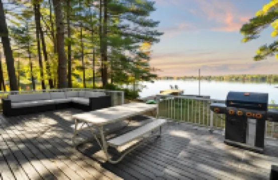 Sunset Point | Kahshe Lake -Private Oasis w/ Full Size Tennis Court & Waterslide