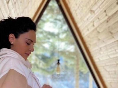 Cabin in the forest, near to ski lift, provide breakfast and dinner