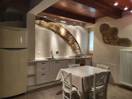 Cozy apartment, inside the walls of Bevagna, newly renovated. Отели в г. Беванья