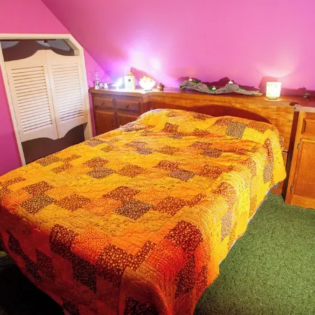 1940s Storybook Knotty Pine Cabin in Crestline, Absolute Privacy