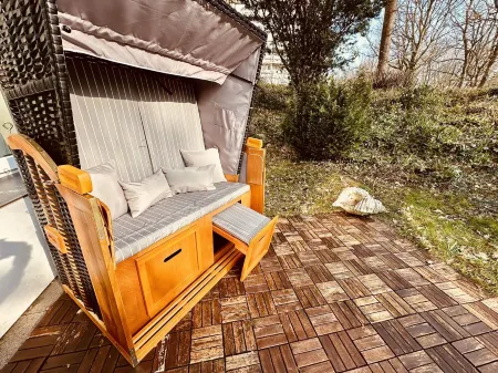 Gemütliche Ferienwohnung an der Ostseeküste Hunde Sehr Willkommenheimathafen Отели в г. Зирксдорф