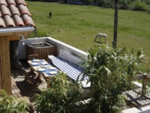 La Bicoque, Cabane Atypique Avec Filet Suspendu Près de Montpellier