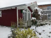 Das Pustehus in Grödersby, Weitblick Über Wiese und Feld zur Schlei Hotels in Grödersby