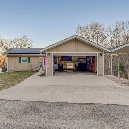 Waterfront Cherokee Village Home w/ Private Dock!
