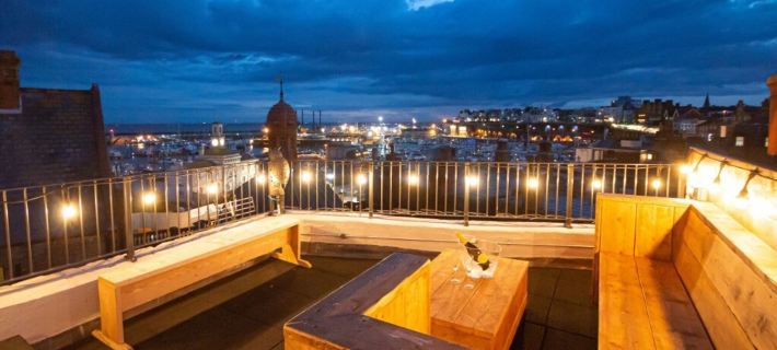 Rooftop Terrace with Harbour Views by Adliv Hotels in Ramsgate
