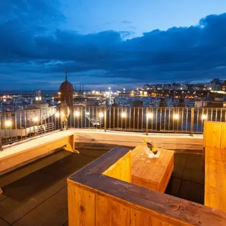 Rooftop Terrace with Harbour Views by Adliv