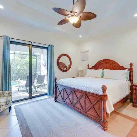Chic Naples Retreat w/ Private Heated Pool & Lanai