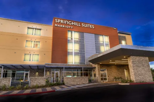 安大略機場-蘭丘庫卡蒙加萬豪SpringHill Suites飯店 - 停車場