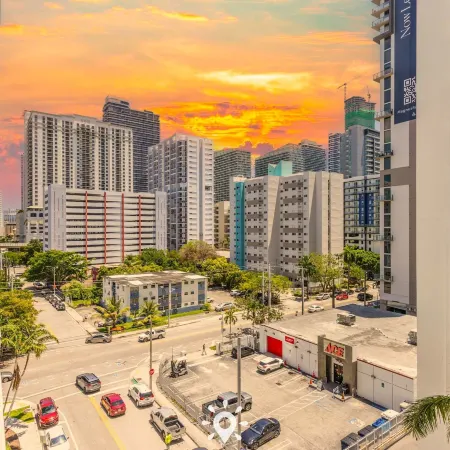 Stylish Studio in Brickell Hotspot Stay With Amenities