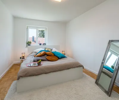 2OG Rechts - Wunderschöne 80m2 3-Zimmer City Wohnung nähe Salzburg Hotele w: Freilassing