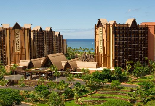 디즈니 리조트 해변 전망