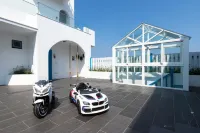 Blue White