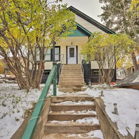 Mountain-View Lead Home w/ Patio + Fire Pit!