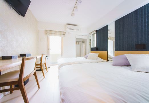 호텔 악사스 니혼바시의 넓고 깨끗한 주방 및 객실 사진