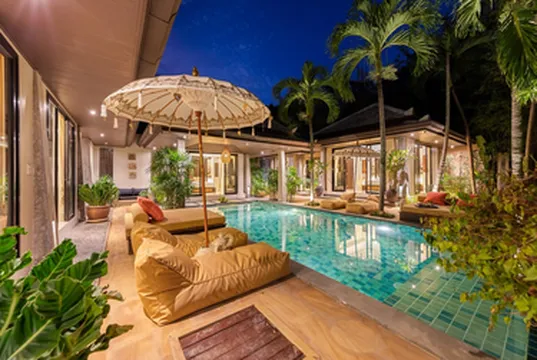รูปภาพของพูลวิลล่าส่วนตัว 2 ห้องนอนสไตล์บาหลี (เคบีอาร์ 11)