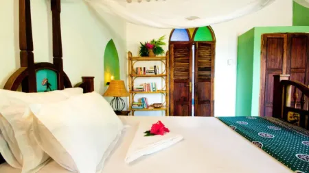 Aloe Vera Twin room with AC  and garden view