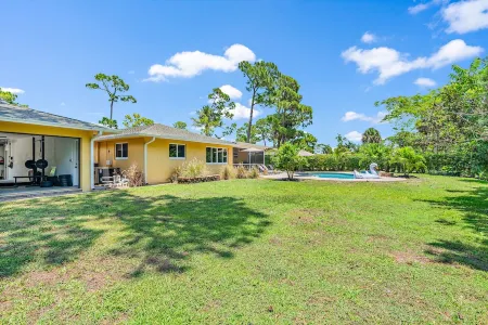 4/3 Pool Home w/ Private Backyard, 3 mi to Beach!
