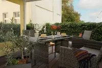 NEU Luxus-apartment! Wasserbett-terrasse-smarttv