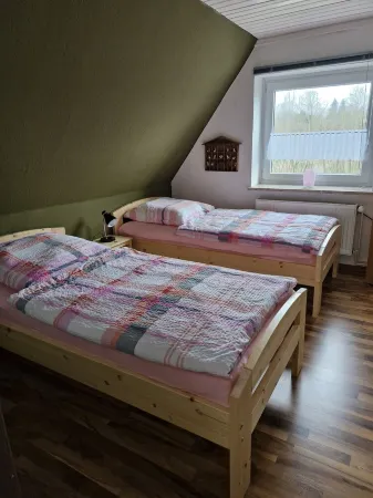 Vacation apartment on the Elbe-Lübeck Canal.