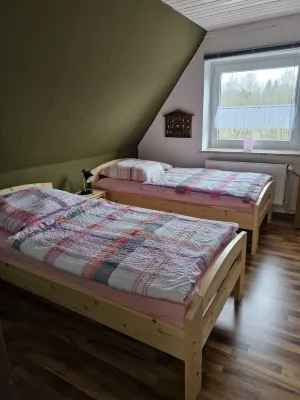 Vacation apartment on the Elbe-Lübeck Canal.