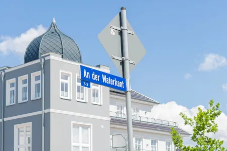 Exclusive apartment with sea view and balcony, WLAN, only 80m to the beach