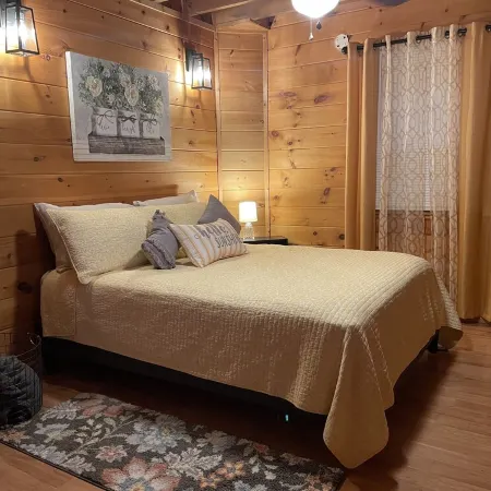 Cheerful & Cozy 2Bd/2BA  Cabin. Amazing Rates for Your Visit!
