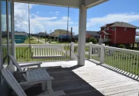 2nd row, Luxury,  Ocean view, 360 porch- 4 bedrooms, 3 baths, and sleeps 21
