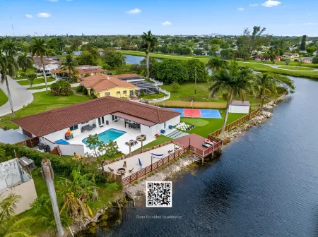 Lakefront Mansion•7Br•Pool•5Min to Hard Rock