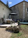 Stone country house
