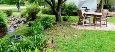 Hightower Haven, Romantic Getaway, Creek, Mountain View, Cozy Cottage, Fire pit