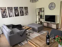 New! Stylish city apartment *Netflix,parking lot,close to BHF* Hotel a Cottbus