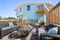 Beachfront Property Townhouse #2  Private Beach & pool -SLEEPS 8- 1King, 3Queens Hotels near Melbourne Beach Pier